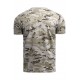 Tricou t-shirt Pixel camuflaj camel