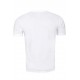 Tricou bărbătesc t-shirt v-neck - alb