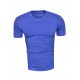 Tricou bărbătesc t-shirt v-neck - cobalt